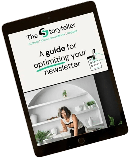 Guide to optimizing-your newsletter storyteller