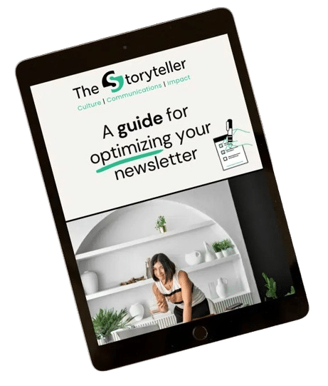Guide to optimizing-your newsletter storyteller